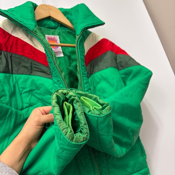 SWEET COLORWAY VINTAGE SKYR BY SCANDIA RETRO SKI JACKET WOMEN'S SIZE XL - Picture 6 of 12